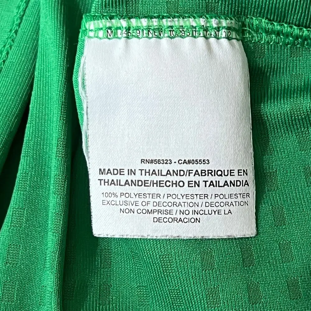 Men's Nike Golf Green Standard Fit Dri-Fit Polo Shirt Extra Large